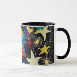 Taza Paraíso de la galaxia - Noche estrellada abstracta