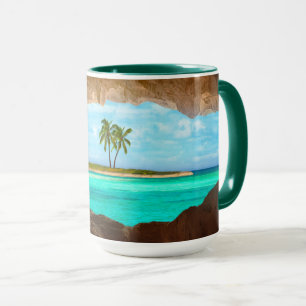 Taza Paraíso en el Caribe