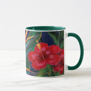 Taza Paraíso tropical de dos tonos Hunter Mug