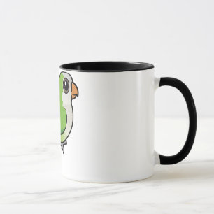 Taza Parakeet del monje