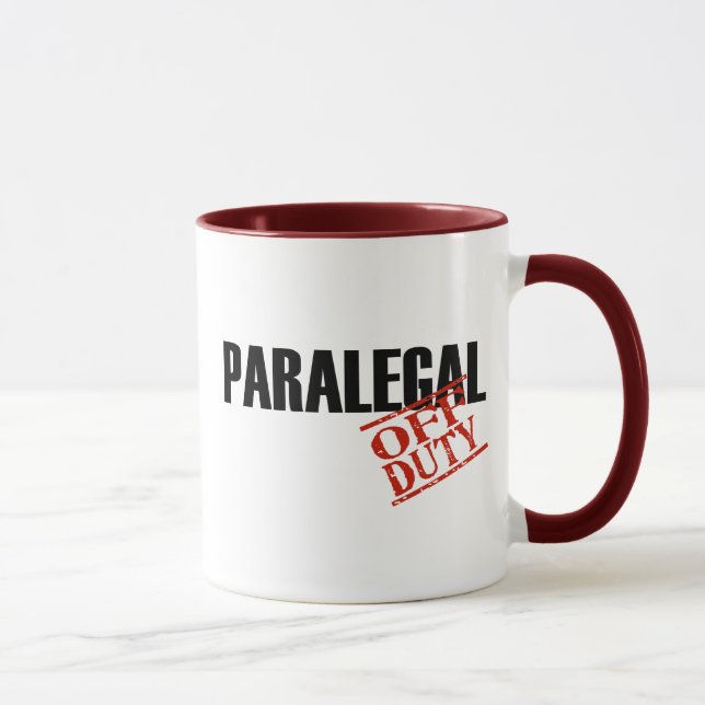 Taza Paralegal fuera de servicio (Derecha)