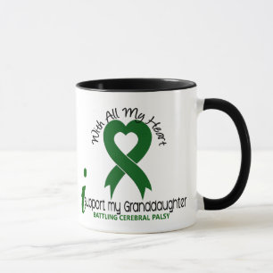 Taza Parálisis cerebral apoyo a mi nieta