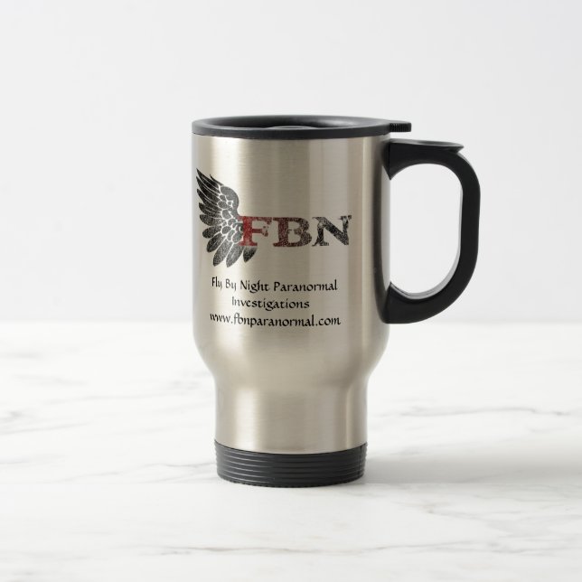 Taza paranormal del viaje de FBN (Derecha)