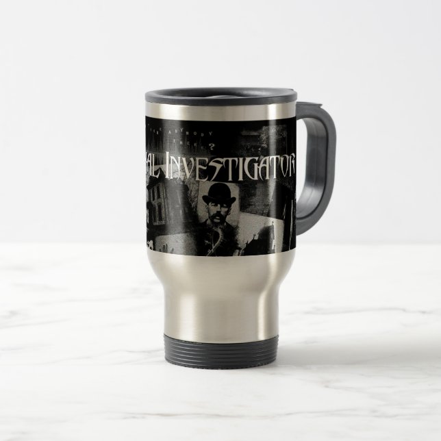 Taza paranormal del viaje del investigador (Anverso derecho)