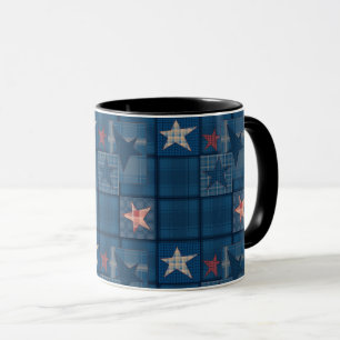 Taza Parche de mezclilla
