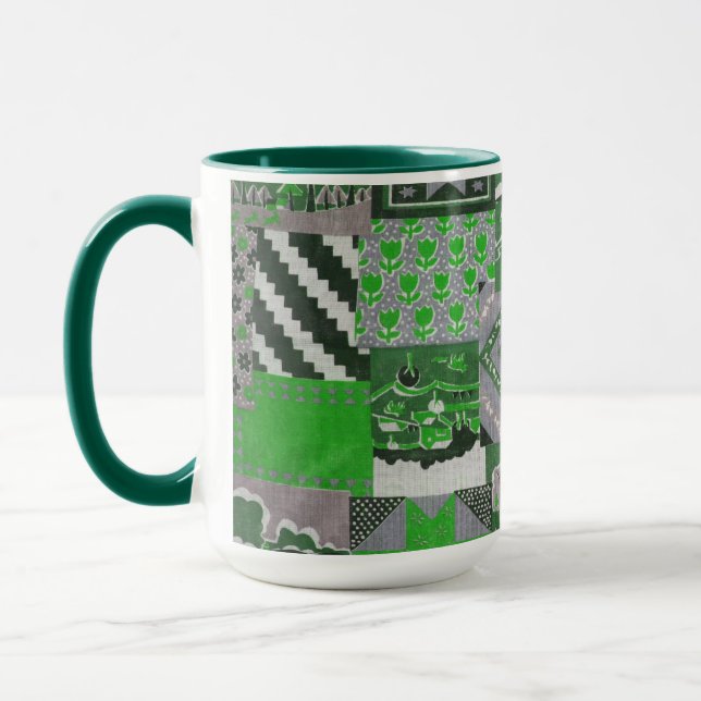 Taza Parche Quilt Ceramic Mug (Izquierda)