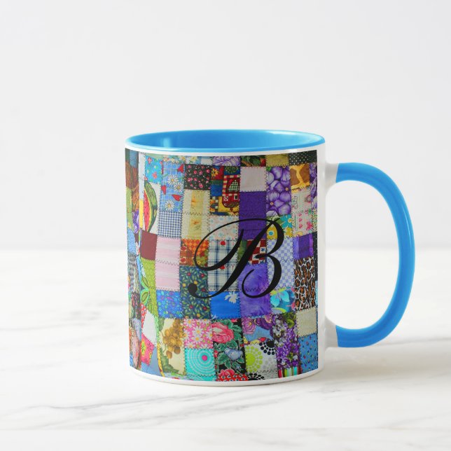 TAZA PARCHWORK-1 MONOGRAM MUG GAIL (Derecha)