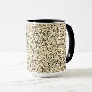 Taza Parece una textura de pared en tonos beige