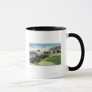 Taza Pared del sur, bastión del sudoeste, cuarteles de