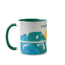 Pared pintada de antaño con graffiti