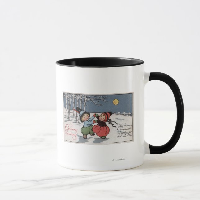 Taza Pareja bailando a la luz de la luna (Derecha)