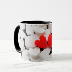 Taza Pareja de corazones enamorados