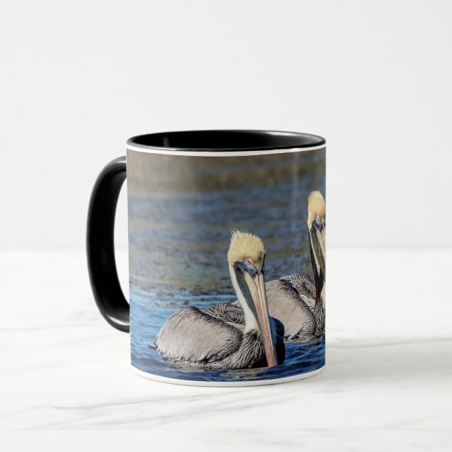 Taza Pareja de Pelícanos (Anverso izquierdo)