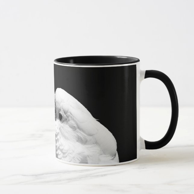 Taza Pares de cockatoos del paraguas (Derecha)