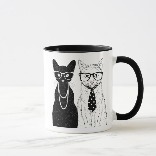 Taza Pares del gato (Derecha)