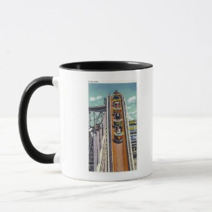 Taza Pares que van abajo del paseo de las vueltas del