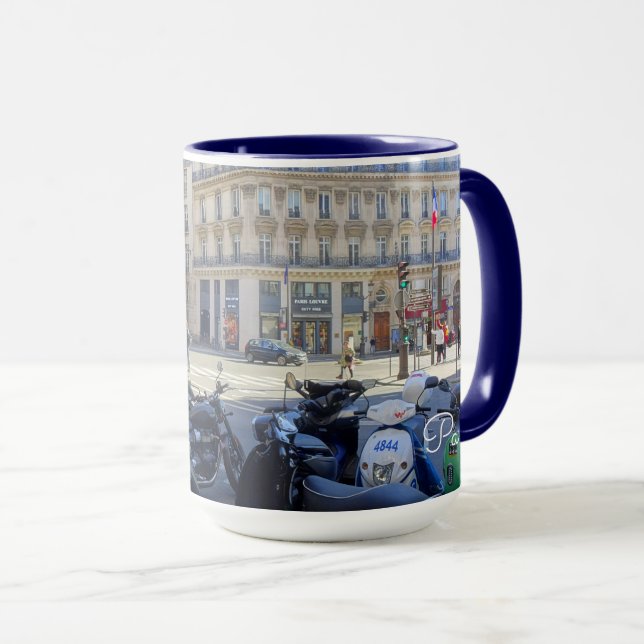 Taza París, Francia Mug (Anverso derecho)