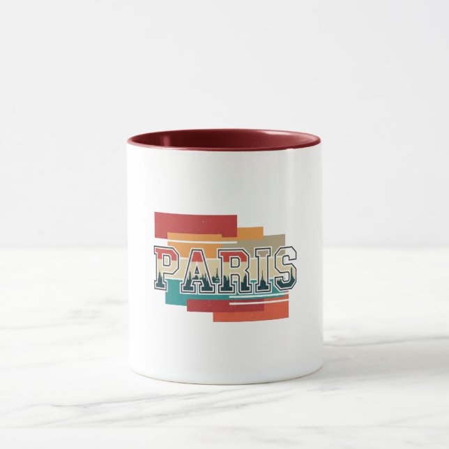 Taza París Francia Viajes (Centro)