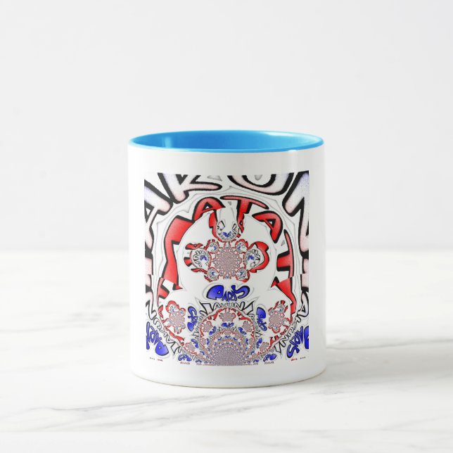 Taza París hermoso diseño de comillas de texto (Centro)