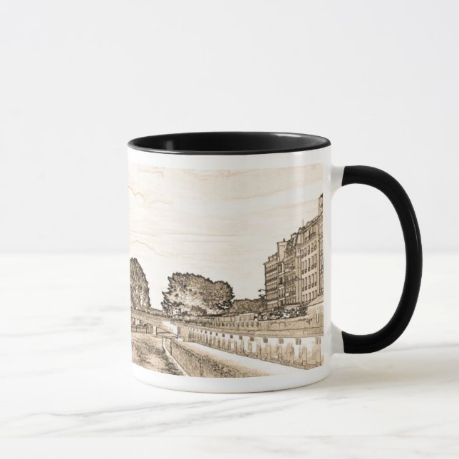 Taza París por el Sena (Derecha)