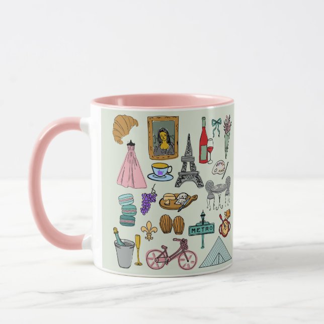 Taza París romántico (Izquierda)