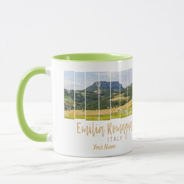 Taza Parma Emilia-Romagna Italia Vintage Souvenir (Izquierda)