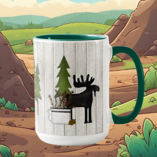 Taza Paro de café occidental de North Woods