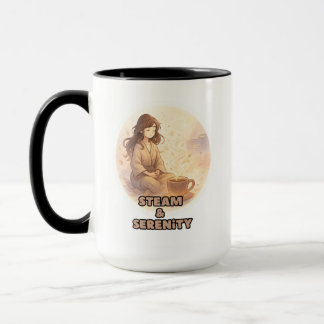 Taza paro de meditación de té pacífico