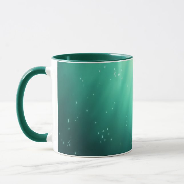 Taza paro de pescado verde (Izquierda)