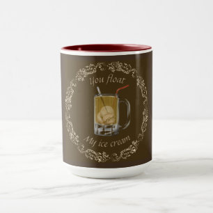 Taza Paro flotante de cerveza raíz