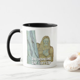 Taza Parodia de meme de Bigfoot