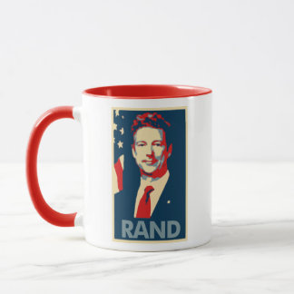 Taza Parodia política del poster de Paul del rand