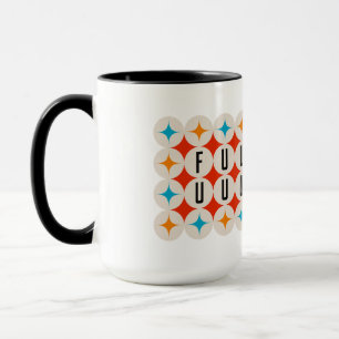 Taza Parodia retro de Fuuuuuuck