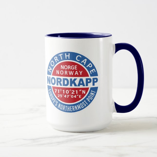 Taza Paros noruegos NORDKAPP (Derecha)