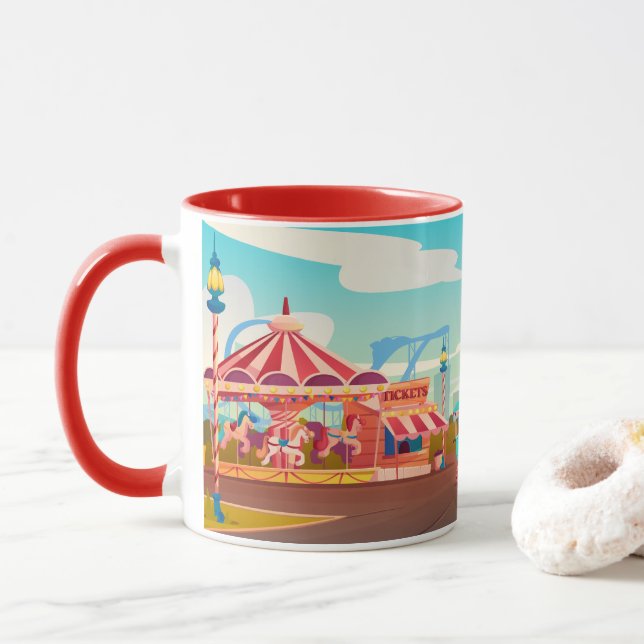 Taza Parque de atracciones Circus (Con donut)