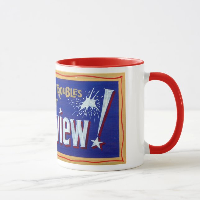 Taza Parque de atracciones Riverview, Chicago, Illinois (Derecha)