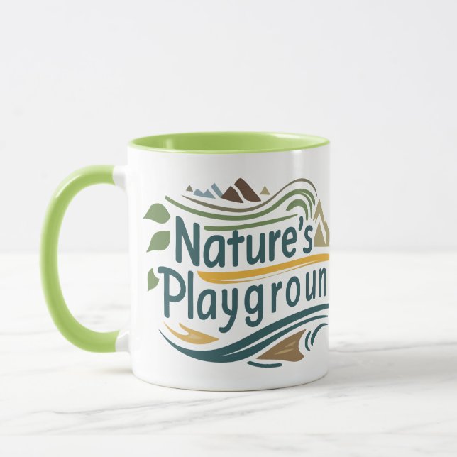 Taza Parque de juegos de la naturaleza (Izquierda)