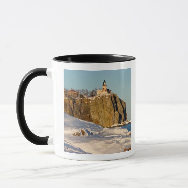 Taza Parque Estatal del Faro Split Rock en el lago (Izquierda)
