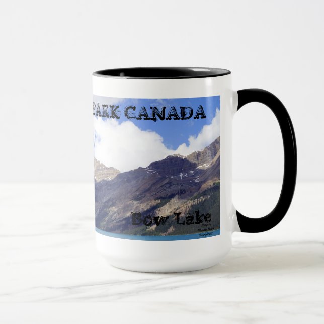 Taza Parque Nacional Banff - Lago Bow (Derecha)
