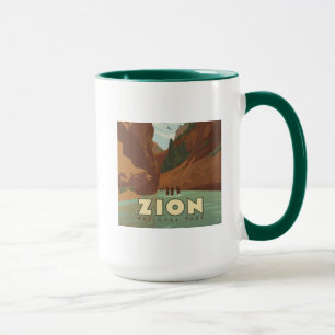 Taza Parque nacional de Zion Las estrechas