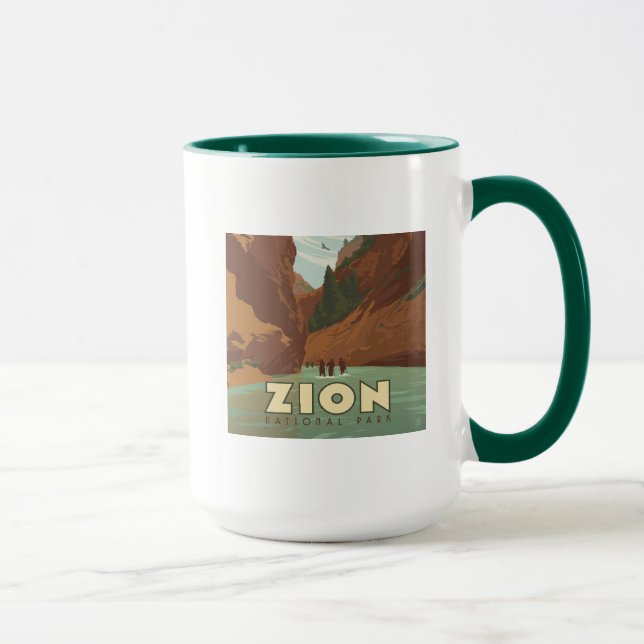 Taza Parque nacional de Zion | Las estrechas (Derecha)