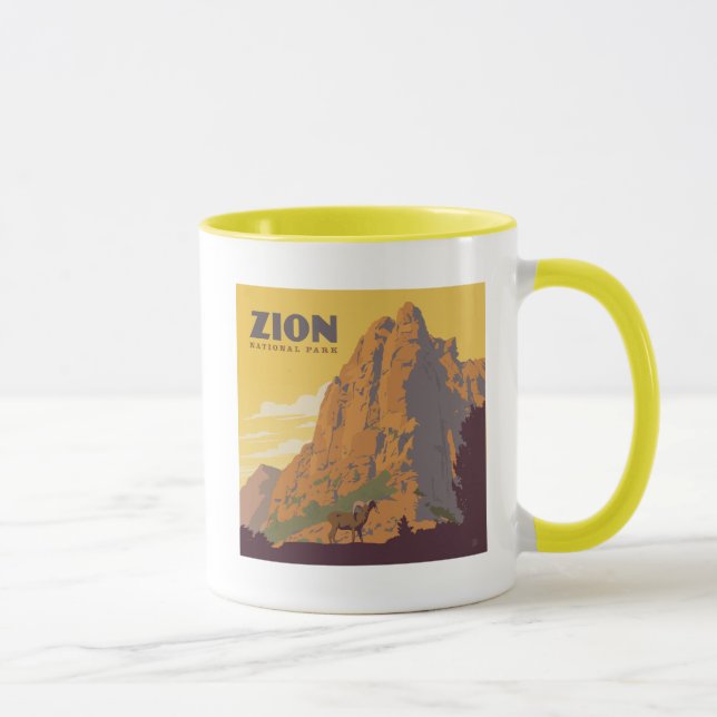 Taza Parque nacional de Zion | Ram (Derecha)