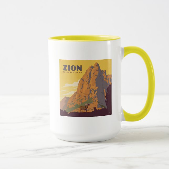 Taza Parque nacional de Zion | Ram (Derecha)
