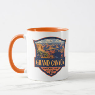 Taza Parque nacional del Gran Cañón Ilustración Arte de