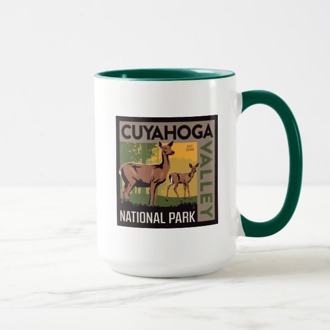 Taza Parque nacional del Valle de Cuyahoga | Ohio (Derecha)