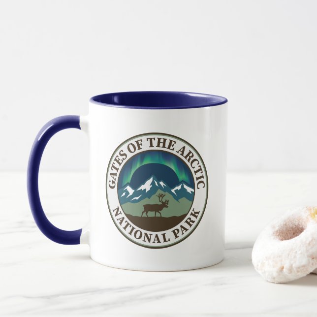 Taza Parque Nacional Gates of the Arctic (Con donut)