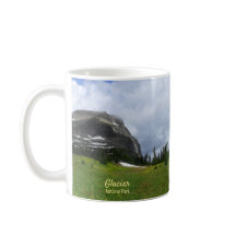 Parque nacional Glaciar Mountain Meadow Foto Mug