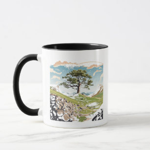 Taza Parque nacional Northumberland Sycamore Gap Tree