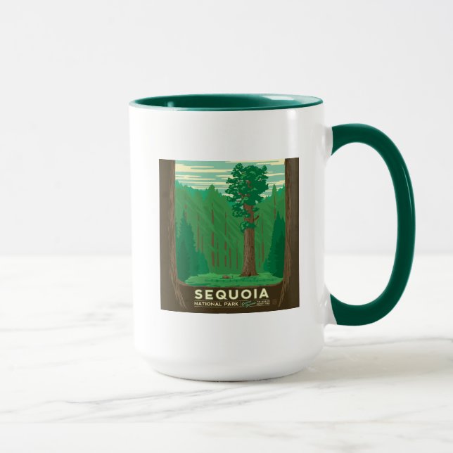 Taza Parque nacional Sequoia (Derecha)