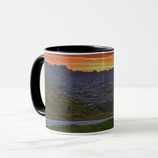 Taza Parque nacional Sunset, Badlands (Anverso izquierdo)